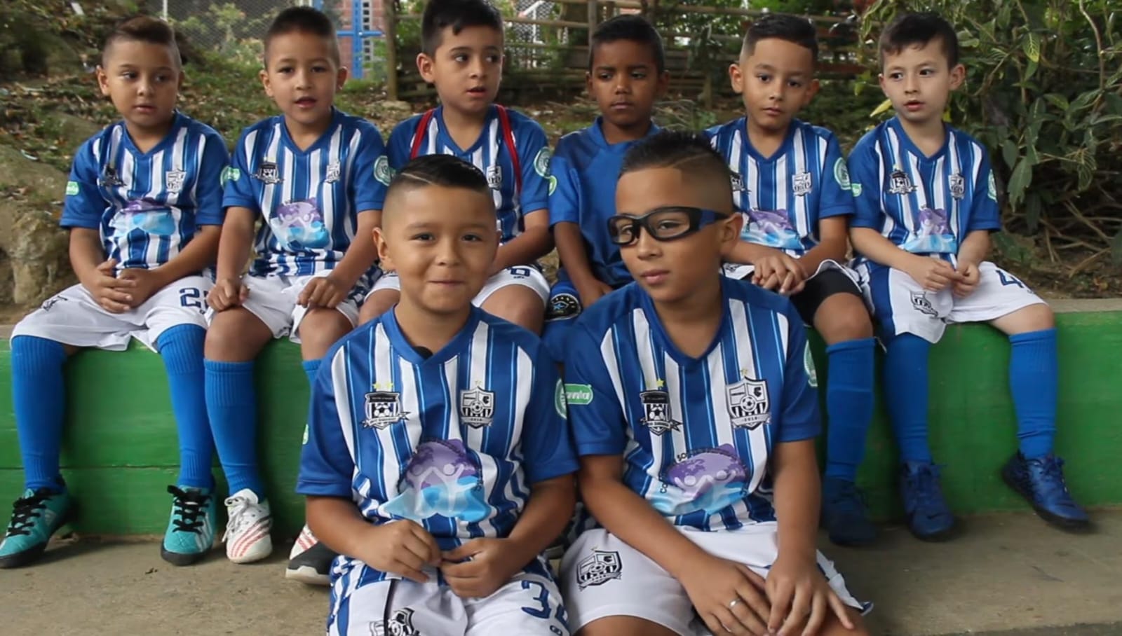 ¡Un equipo desde casa hasta llegar al partido !