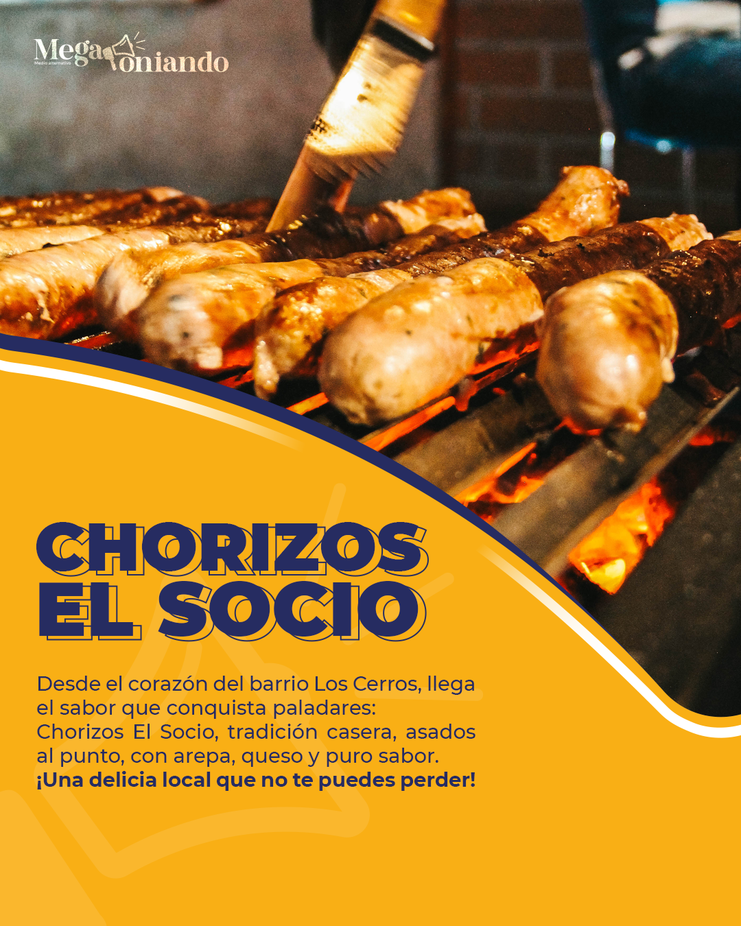 Parceros de la 9: Chorizos El Socio, un referente de sabor y tradición en la Comuna 9