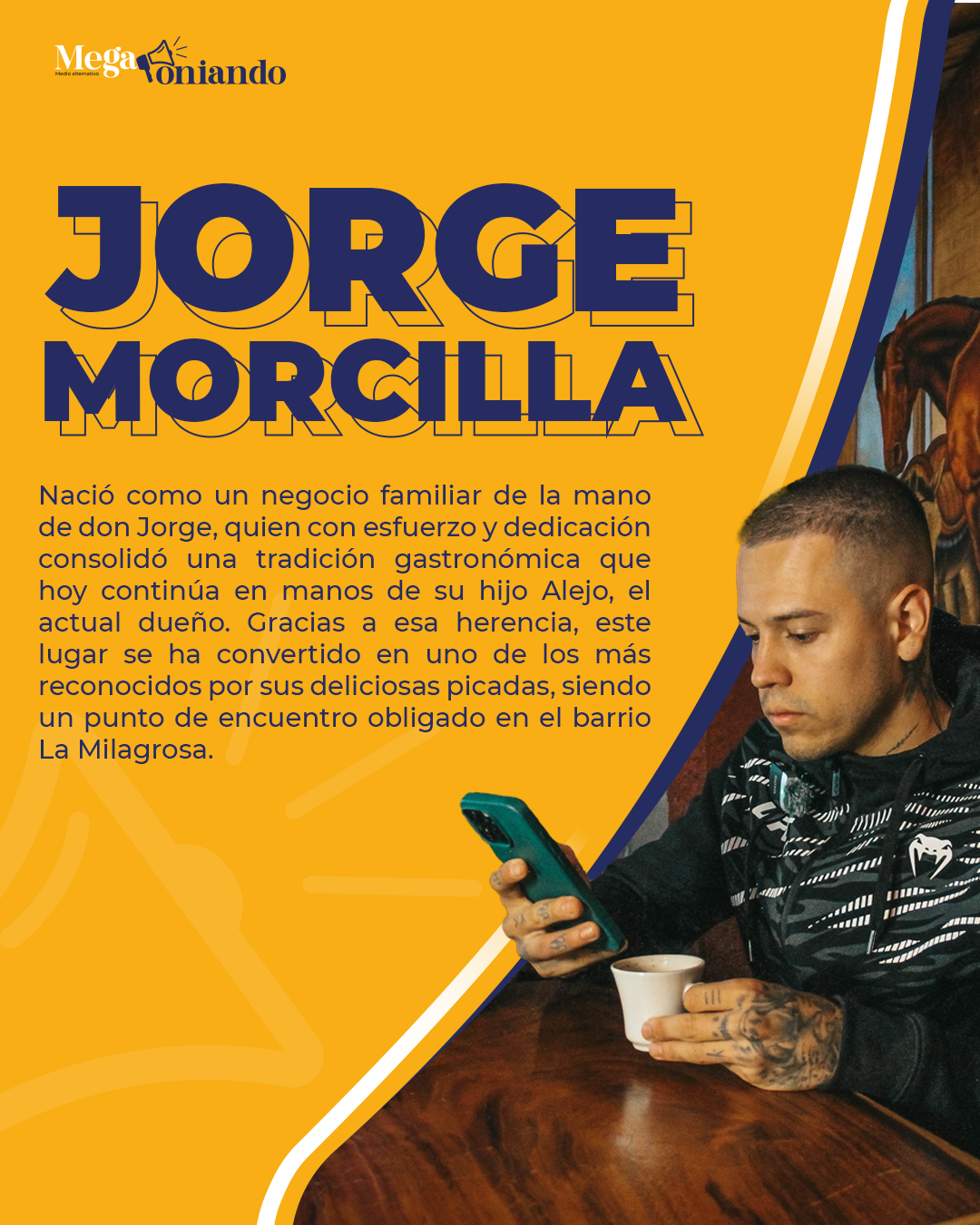 Parceros de la 9: Jorge Morcilla, tradición y sabor en la Comuna 9