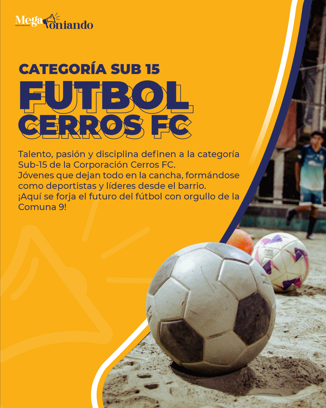 Formación, pasión y comunidad: el proceso formativo de la Sub-15 de Cerros FC