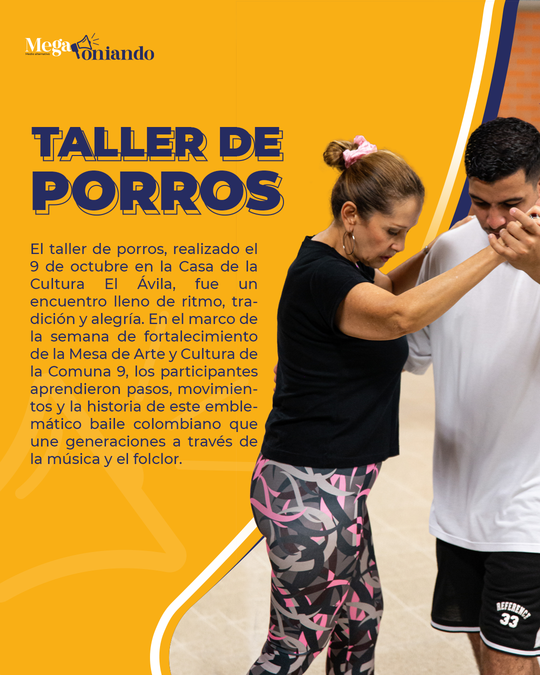 El Porro como expresión de identidad y tradición en la Comuna 9