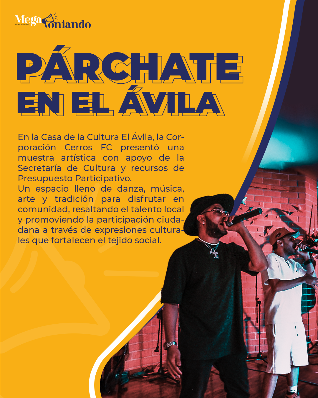 Párchate en el Ávila”: arte, cultura y comunidad en la Comuna 9
