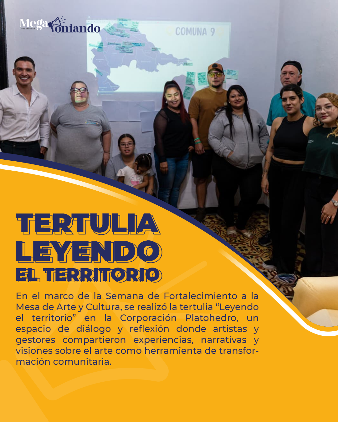 Leyendo el territorio: una tertulia para reconocer la memoria y la vida comunitaria