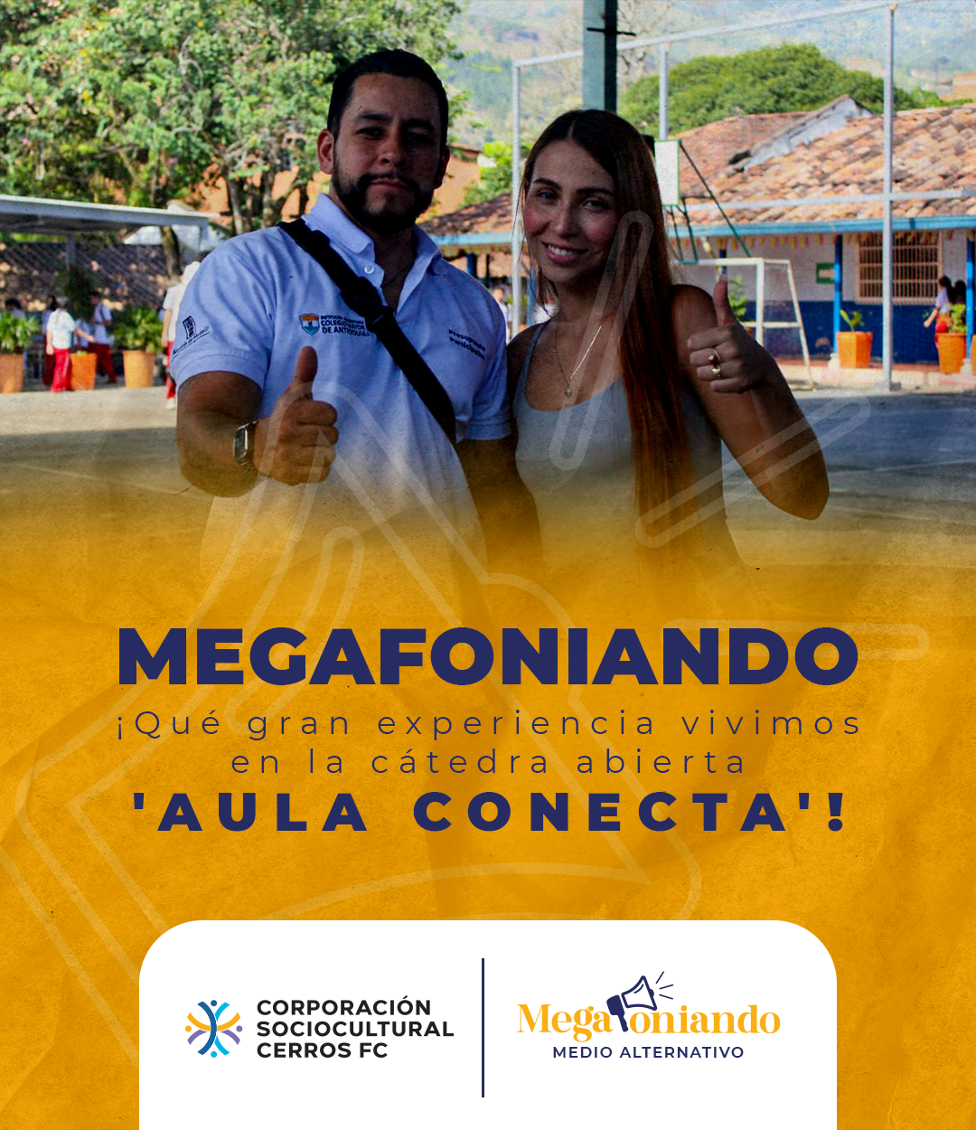 Megafoniando en CETEL: El poder transformador del audiovisual en las aulas de Medellín.