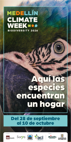 Gobiernos, organismos internacionales, empresas,academia y sociedad civil se reunirán en Medellín en Climate Week Biodiversity 2026.