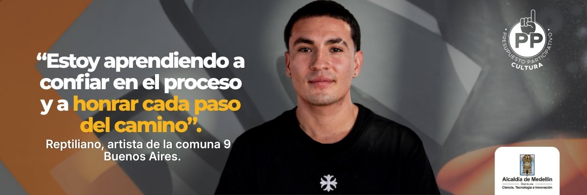 Reptiliano: el sueño de un joven que desde la Comuna 9, lucha por vivir de la música.